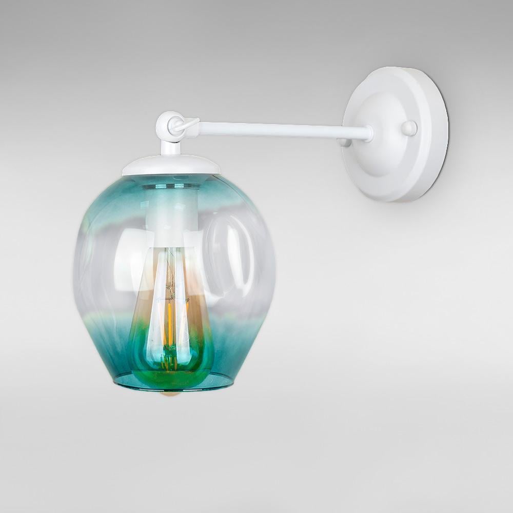 Светильник/бра настенный Light House LS-18142F-1 WH/BL Белый/Синий