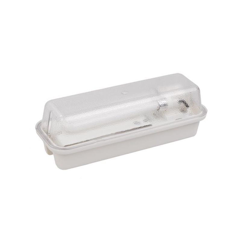 Лінійний світильник люмінесцентний УЕК ЛПО3053 9W 220V 580 Lm 6500K G23 210x75x73 мм IP54 (LLPO0-3053-1-9-K01)