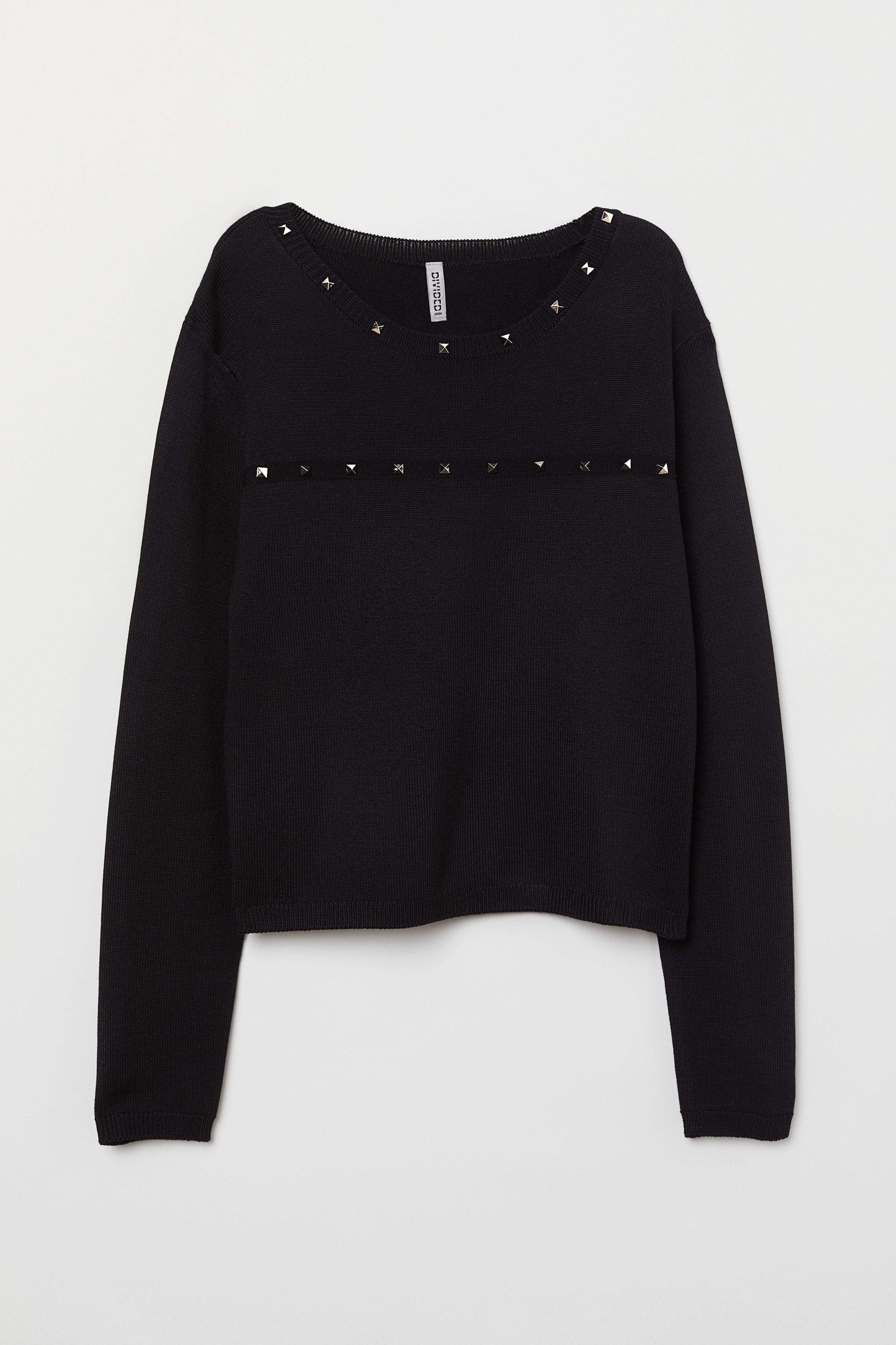 Джемпер H&M XS Чорний (6781538) Джемпер H&M XS Чорний (6781538)