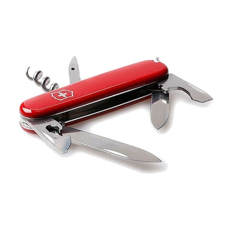 Складаний швейцарський ніж Victorinox Vx03603 Swiss Armi Tourist 12 функцій 84 мм Червоний (99439b5c) - фото 2