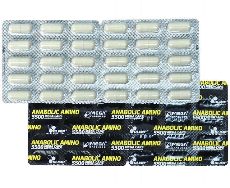 Аминокомплекс для спорта Olimp Nutrition Anabolic Amino 5500 Mega Caps 30x30 Caps