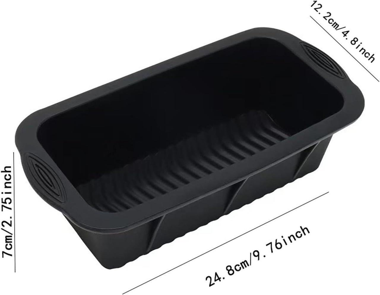Форма для випічки силіконова 20х10 см Чорний (Е51493L) - фото 3