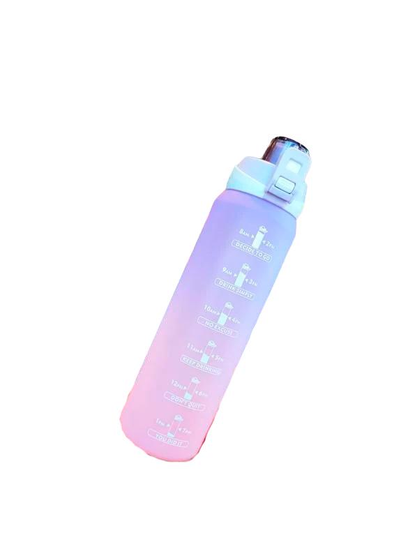 Пляшка для води Gradient з ручкою 1 л Фіолетовий (404795)