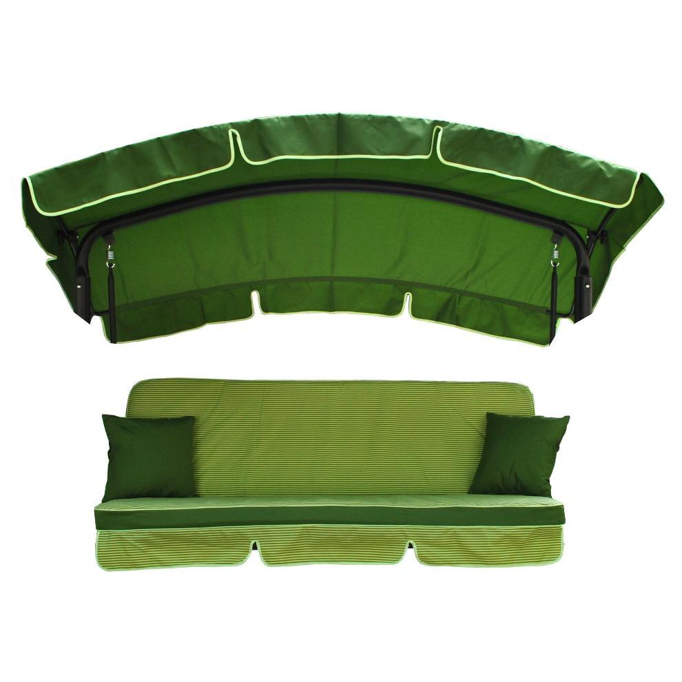 Комплект м'який до гойдалки Ost-Fran Fiji Оливковий (363) - фото 1