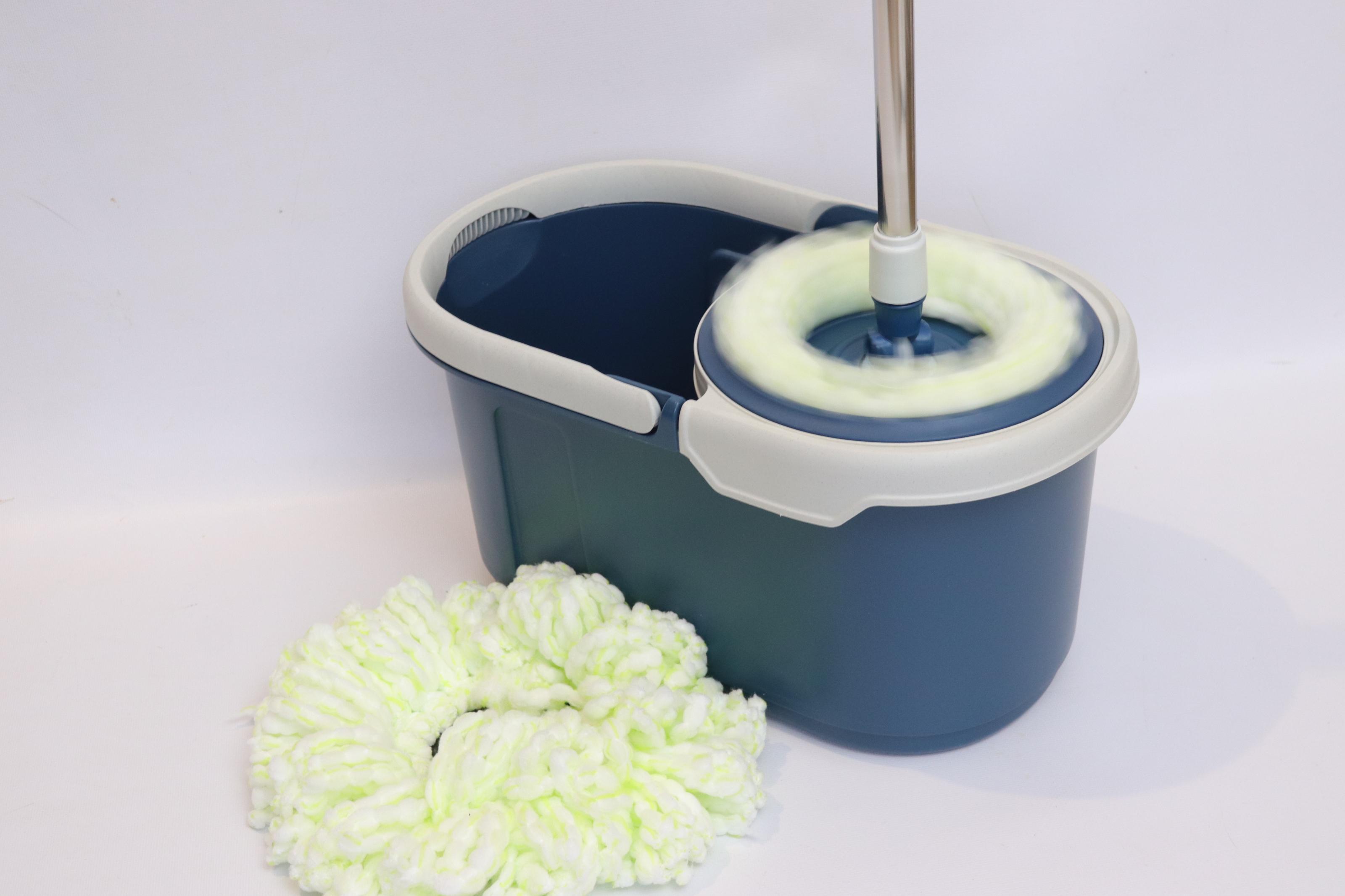 Швабра з автоматичним віджимом Magic та круглим відром Синій (1590blue) - фото 3