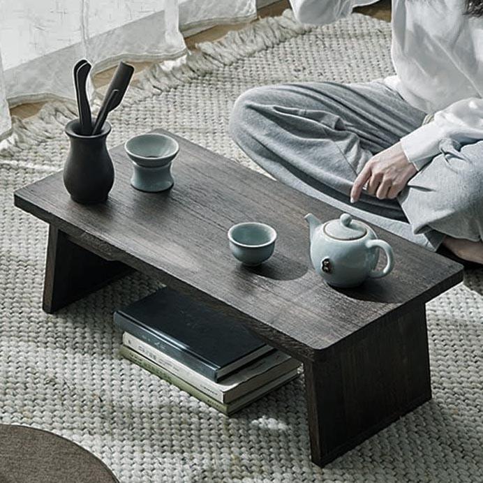 Столик для медитації з дерева Лебадо 60х30х21 см Венге (МДТ-6030214812)