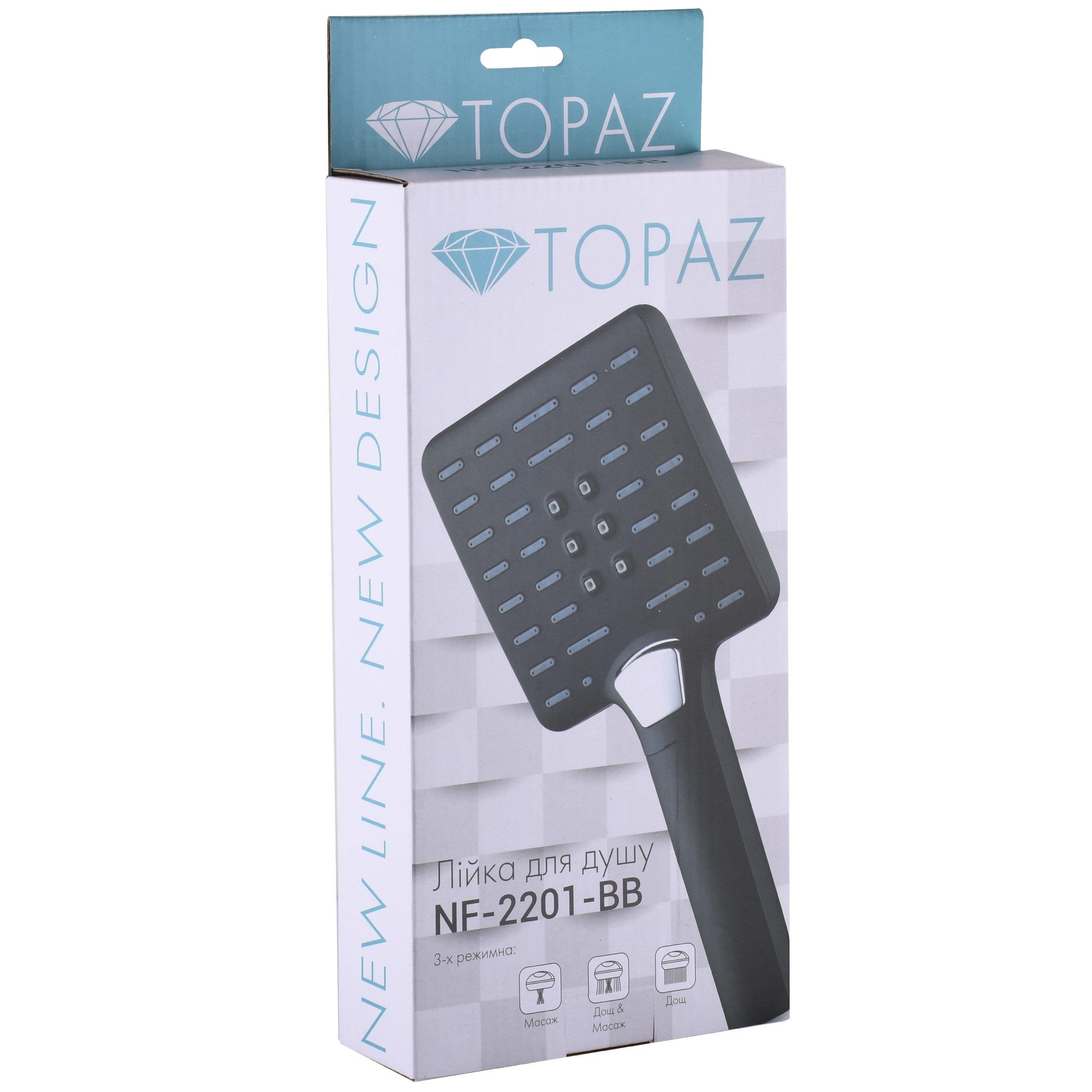 Душова лійка Topaz NF-2201-BB (000025154) - фото 3