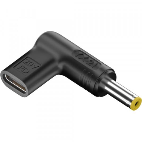 Переходник для питания ноутбуков Acer 20V Type-C to DC 5,5x1,7 мм (S1048)