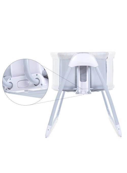 Детская кроватка-люлька Mastela 3в1 приставная Белый (8902) - фото 7 Детская кроватка-люлька Mastela 3в1 приставная Белый (8902) - фото 7