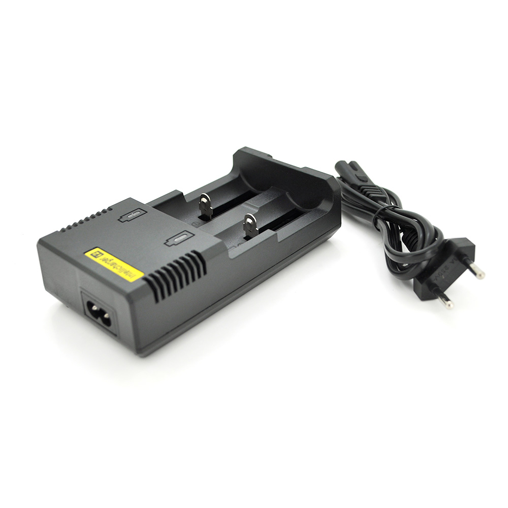 Зарядное устройство VOLTRONIC Intellicharger i2 2 канала Li-ion/Ni-MH/Ni-Cd аккумуляторов быстрая зарядка (5301)