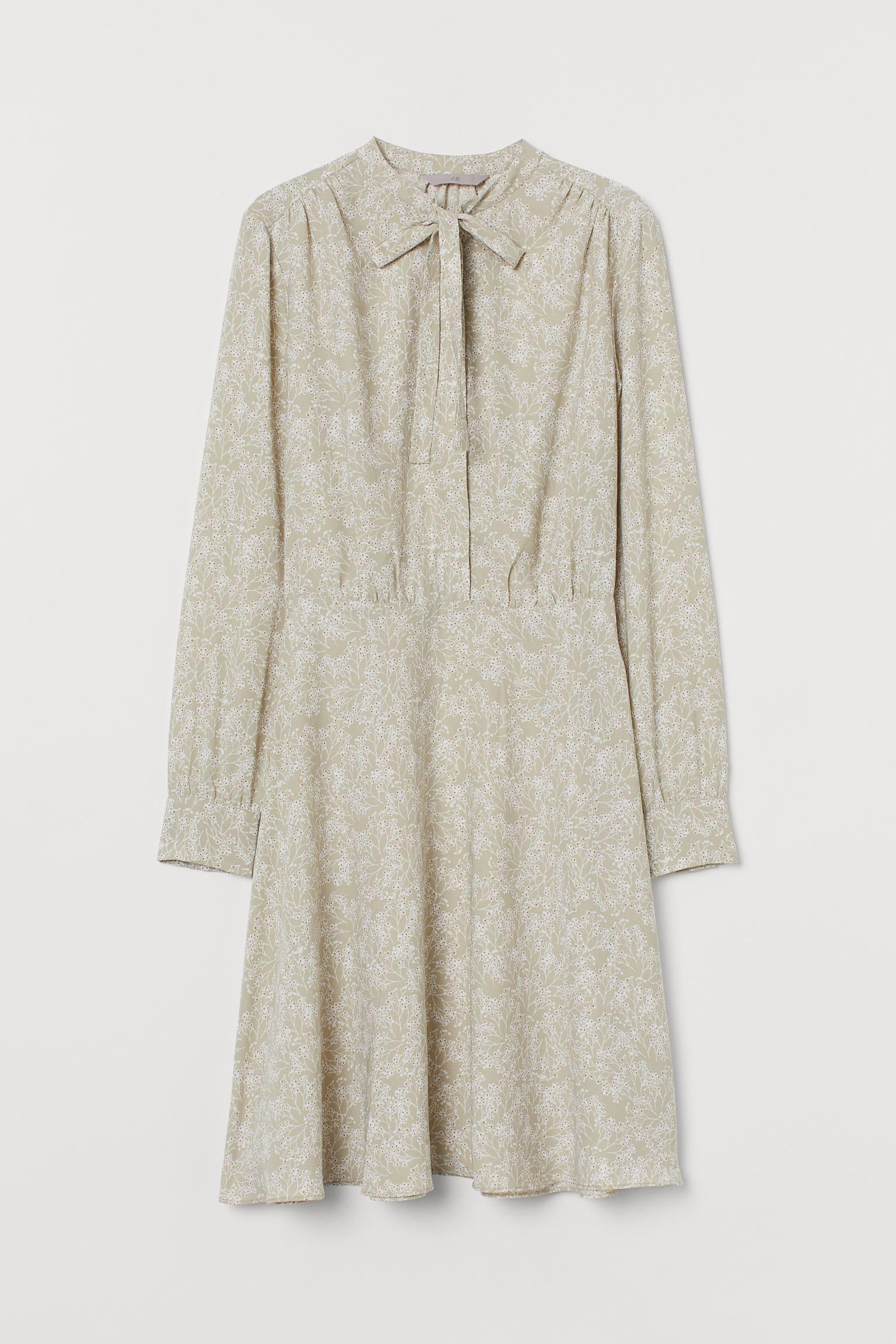 Сукня H&M Візерунок р. 32 Сіро-бежевий (Q1409786022)