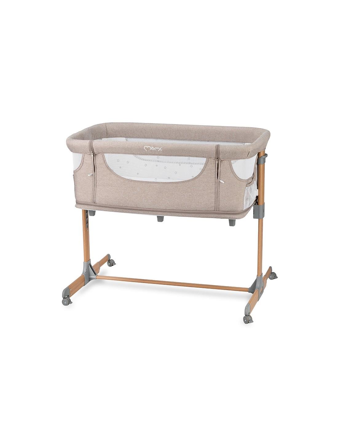 Ліжечко дитяче прямокутне MoMI SMART BED 4в1 Beige