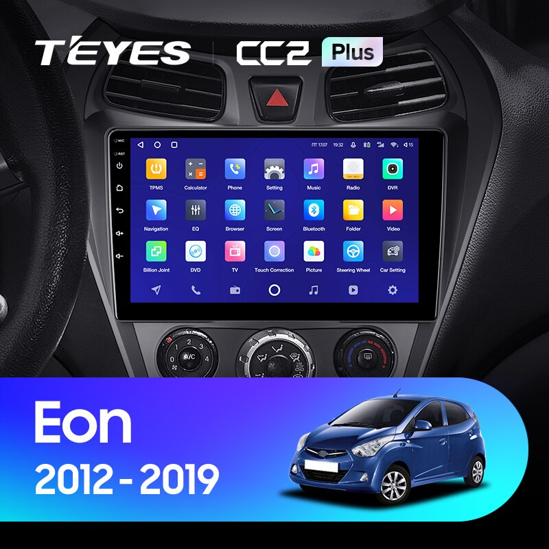 Автомагнитола штатная Teyes CC2 Plus для Hyundai Eon 2012-2019 Android CC2 PLUS 6+128G Wi-Fi+4G (1798468347) - фото 3