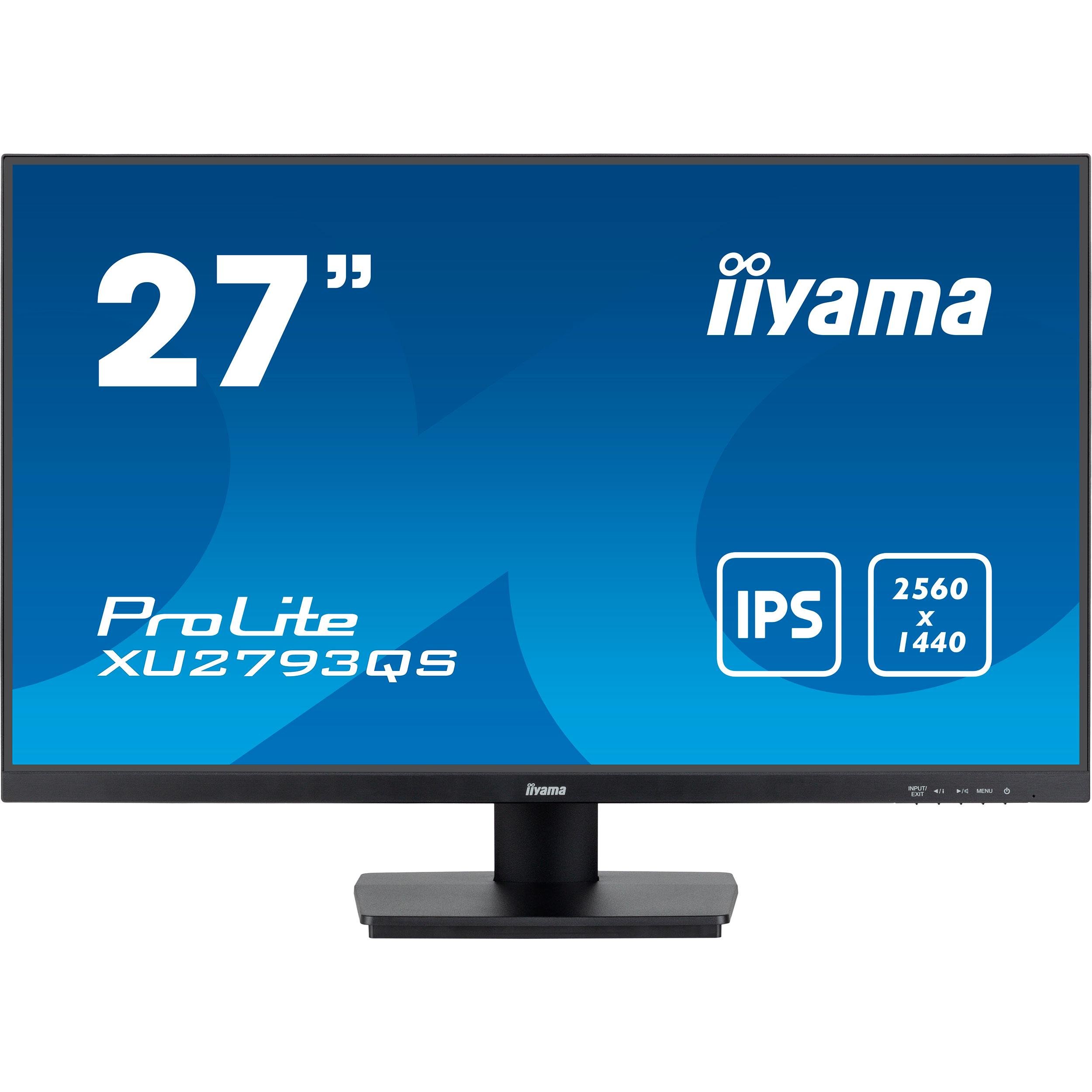 Монітор Iiyama XU2793QS-B7 2560х1440 IPS 27" Black (45763097)