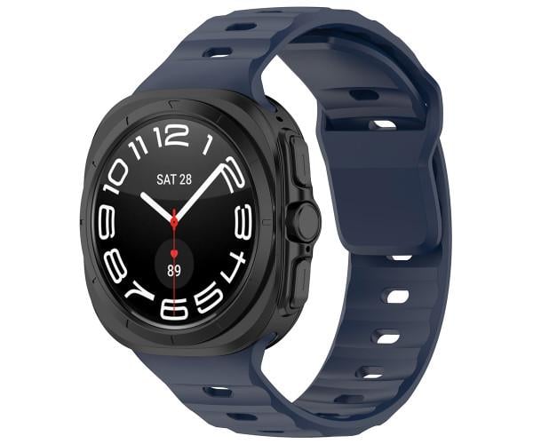 Ремінець Silicone для смарт-годинників Samsung Galaxy Watch Ultra Синій