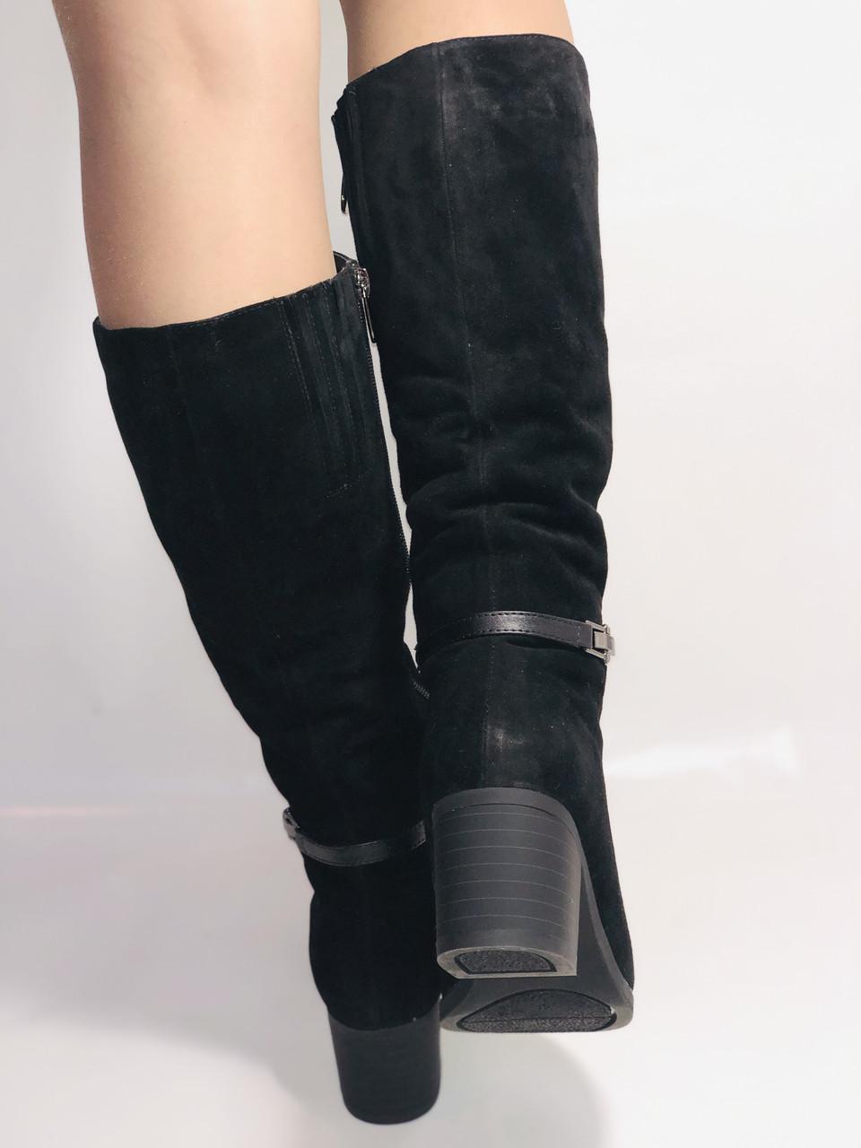 Сапоги женские зимние Polann р. 37 24,0 см Черный (2414) - фото 7