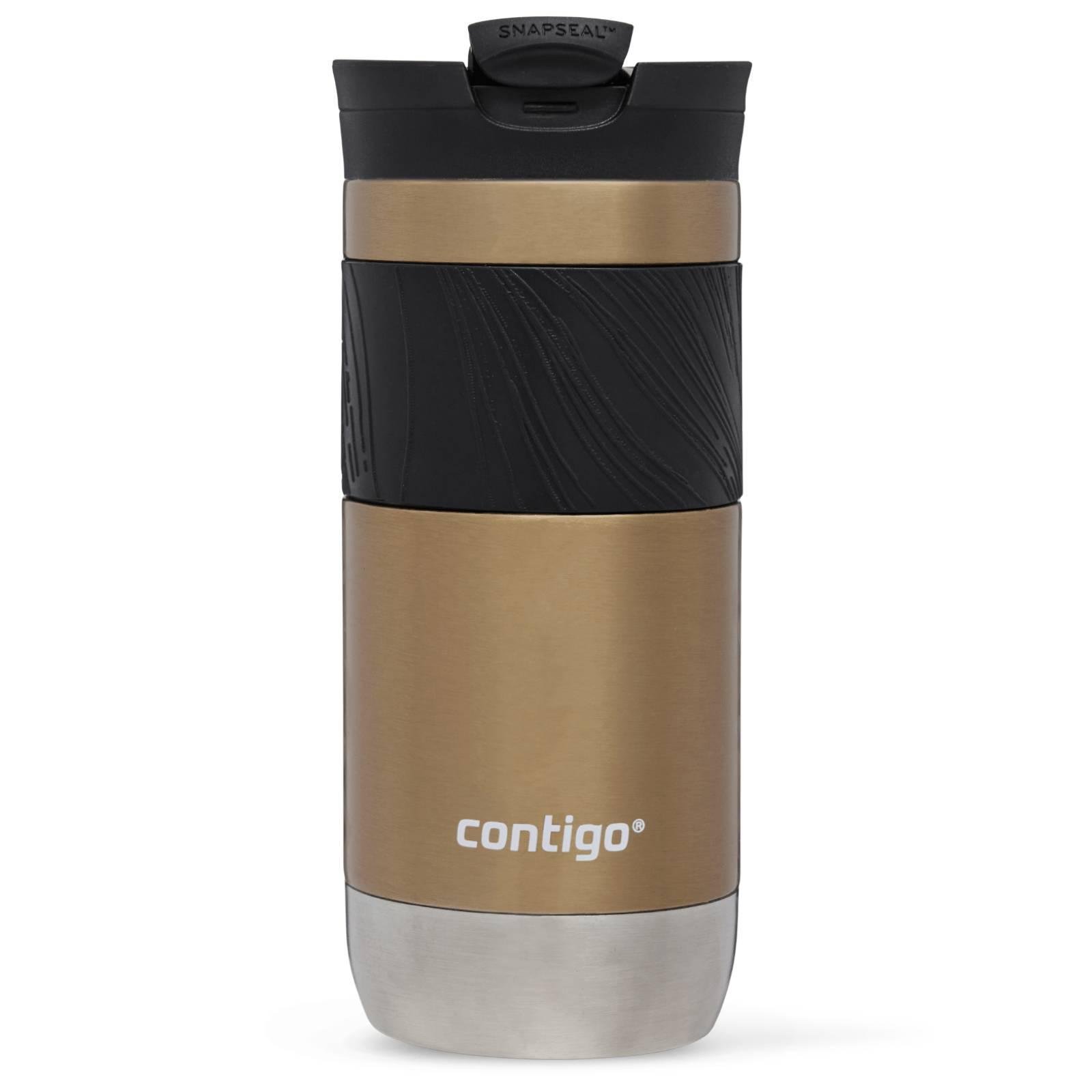 Термокухоль Contigo Byron Snapseal 473 мл Gold (2174607) - фото 4