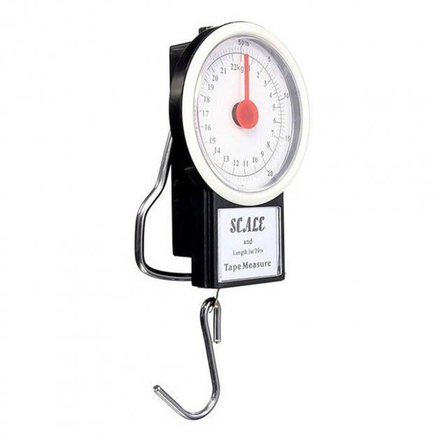 Кантер механічний Scale and Tape Measure до 22 кг (0235 Vg)