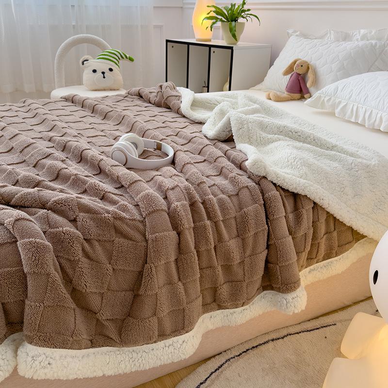 Покрывало Cuddly 180х200 см Brown (b111bd4e) - фото 2 Покрывало Cuddly 180х200 см Brown (b111bd4e) - фото 2