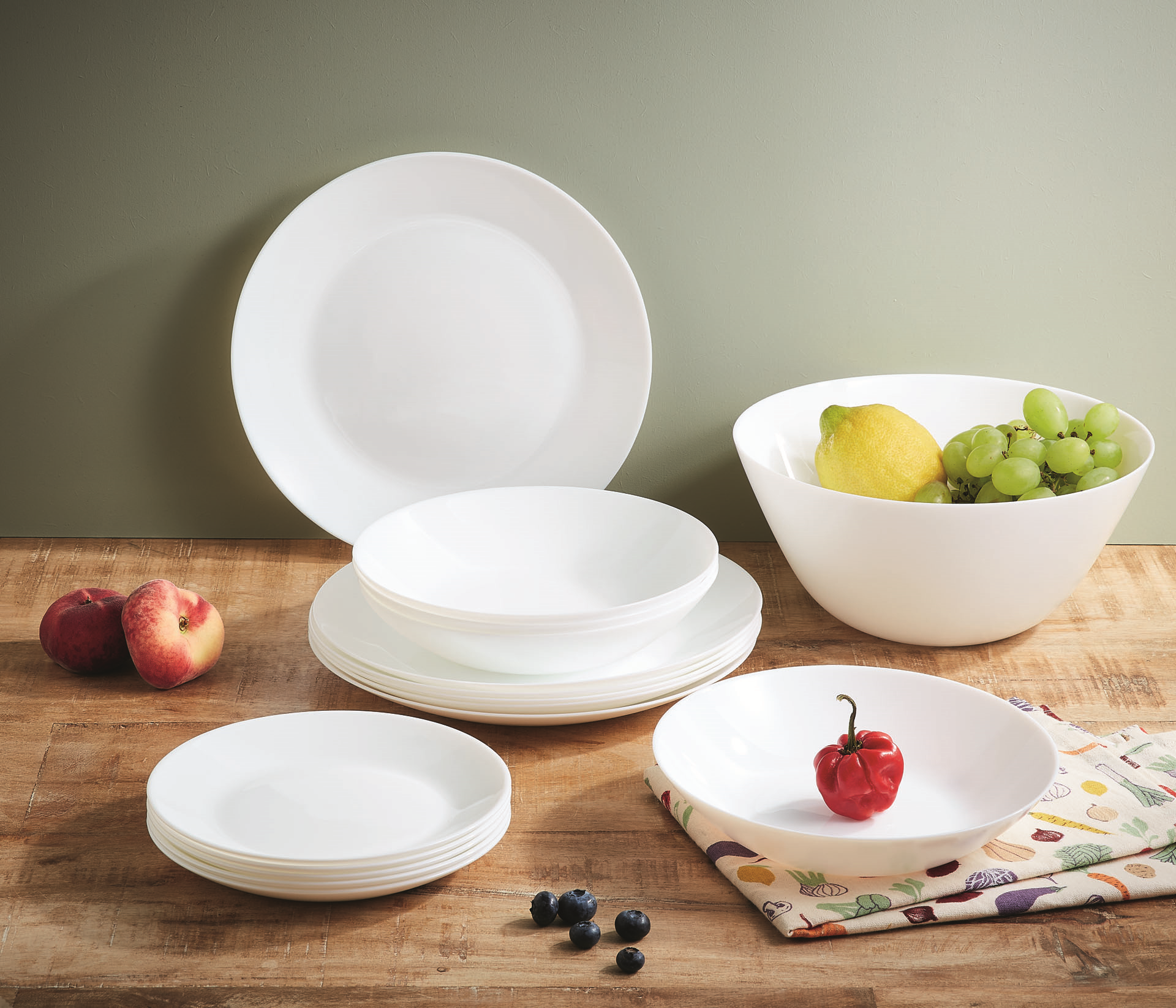 Сервиз Luminarc Zelie 19 шт. (UG-V3792) - фото 4 Сервиз Luminarc Zelie 19 шт. (UG-V3792) - фото 4