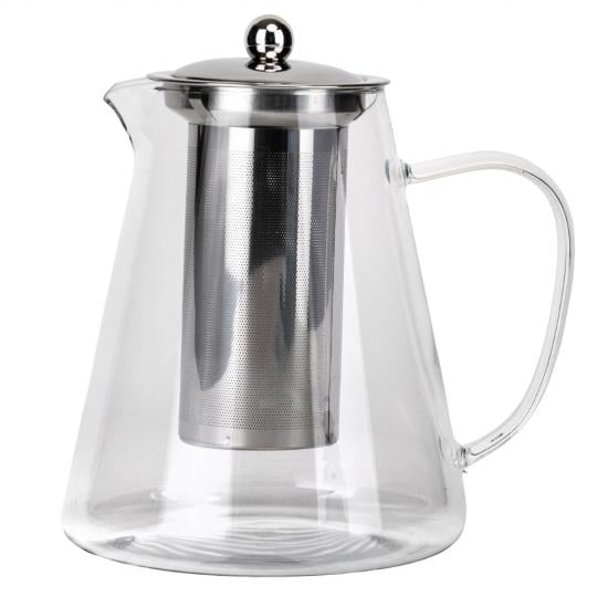 Чайник заварювальний скляний Пуер 1300 мл (90412)