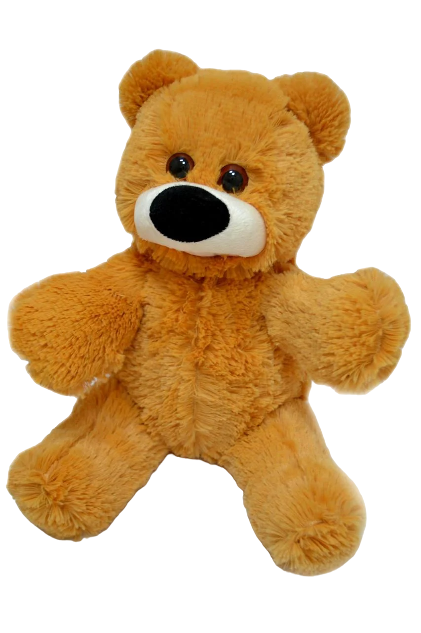 Мягкая игрушка мишка Бублик плюшевая 55 см Медово-белый (1158849694)