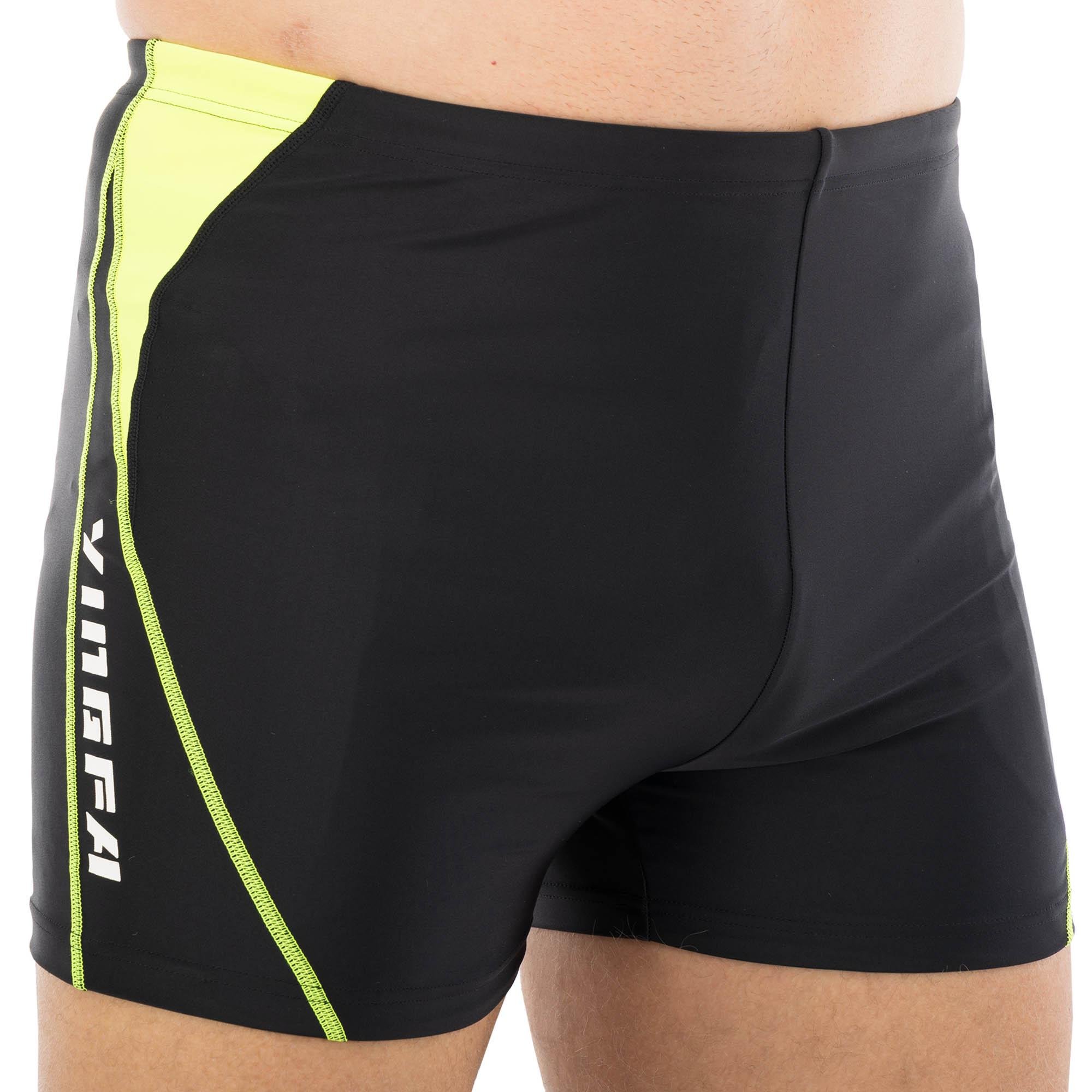 Плавки боксери чоловічі для плавання YINGFA 24T852 M Чорно-салатовий (24T852_Черный-салатовый_M_(15) - фото 3 Плавки боксери чоловічі для плавання YINGFA 24T852 M Чорно-салатовий (24T852_Черный-салатовый_M_(15) - фото 3