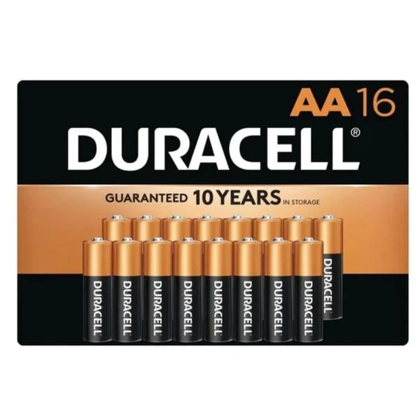 Батарейки щелочные Duracell Simply LR6 AA 1,5V 16 шт. (5000394129733)