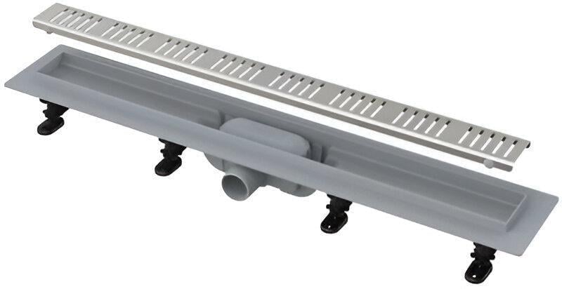 Трап горизонтальный Alca Plast APZ10 комбинированный пластик/нержавейка 550 мм (TK-APZ10-550M)