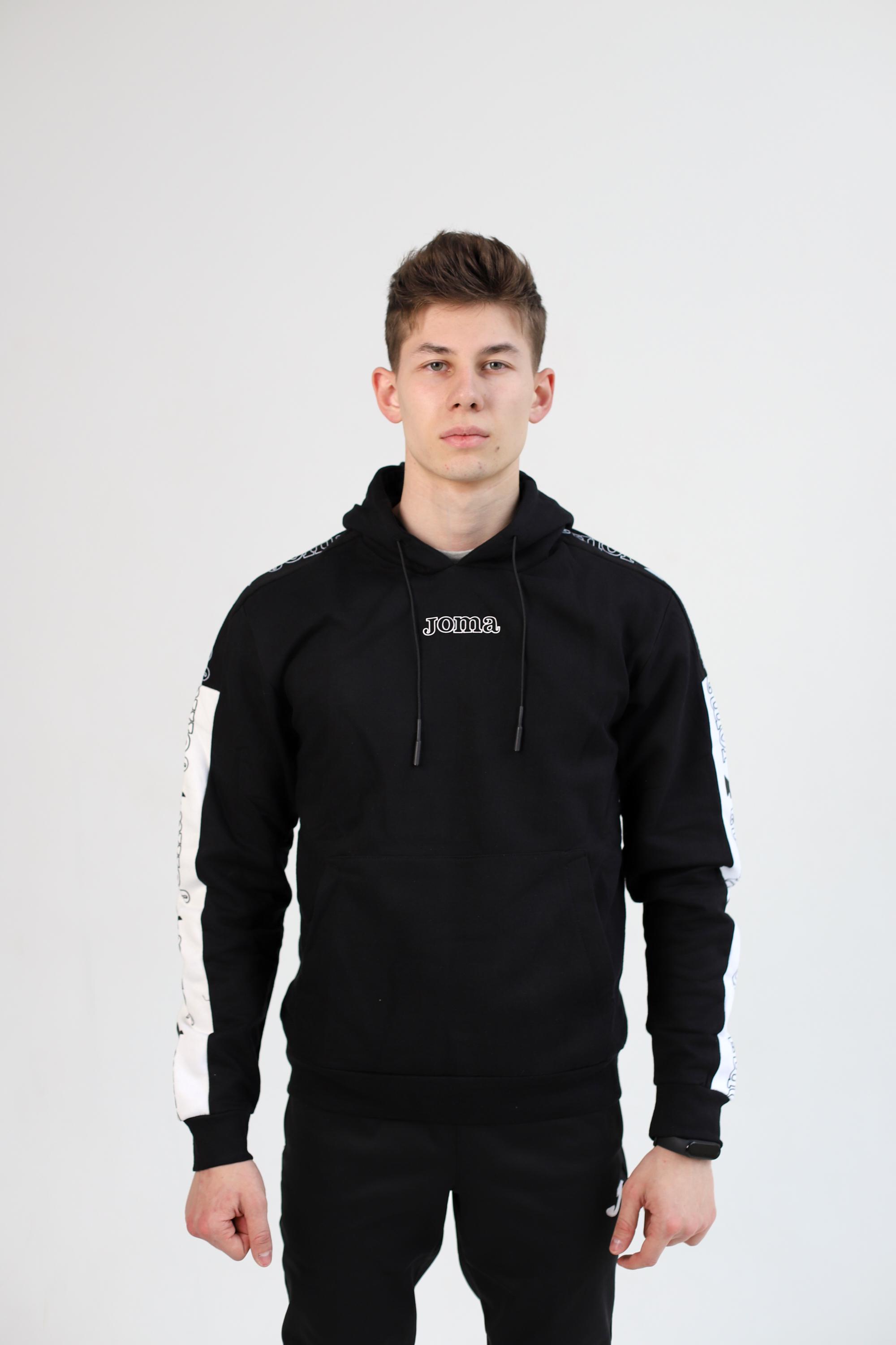 Реглан Joma 102539.100 Urban Street Hoodie L Black (8445456074670)