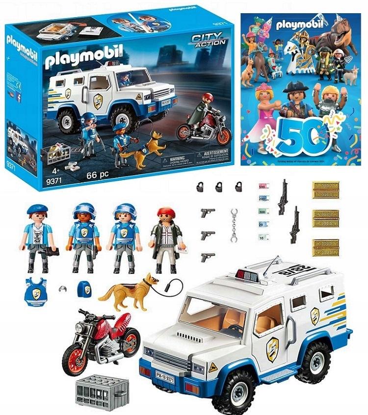 Конструктор локовый Playmobil City Action Инкасатор-перевозчик денег (9371) - фото 2 Конструктор локовый Playmobil City Action Инкасатор-перевозчик денег (9371) - фото 2