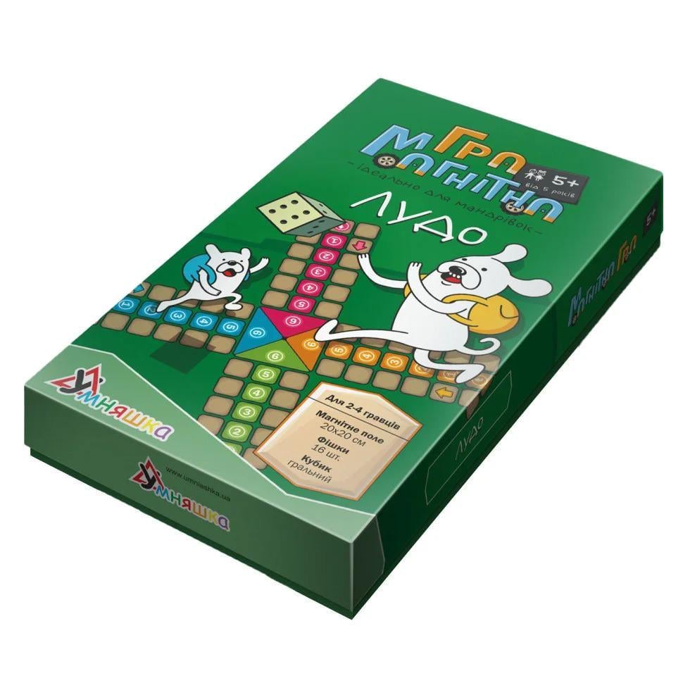 Настольная игра Умняшка Лудо Разноцветный (SR-113-N-385)