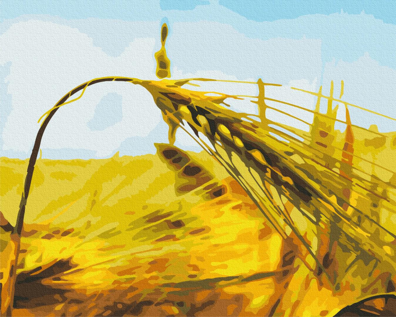 Картина по номерам Brushme Ржаной колос 48x60 см (BS6633L) Картина по номерам Brushme Ржаной колос 48x60 см (BS6633L)