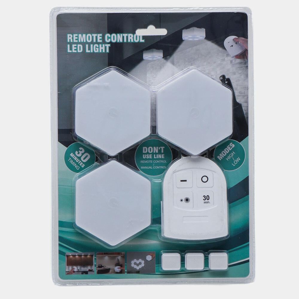 Набор ламп беспроводных сенсорных Led с пультом управления через wifi Light With Remote Control 15 W 3 шт. Набор ламп беспроводных сенсорных Led с пультом управления через wifi Light With Remote Control 15 W 3 шт.