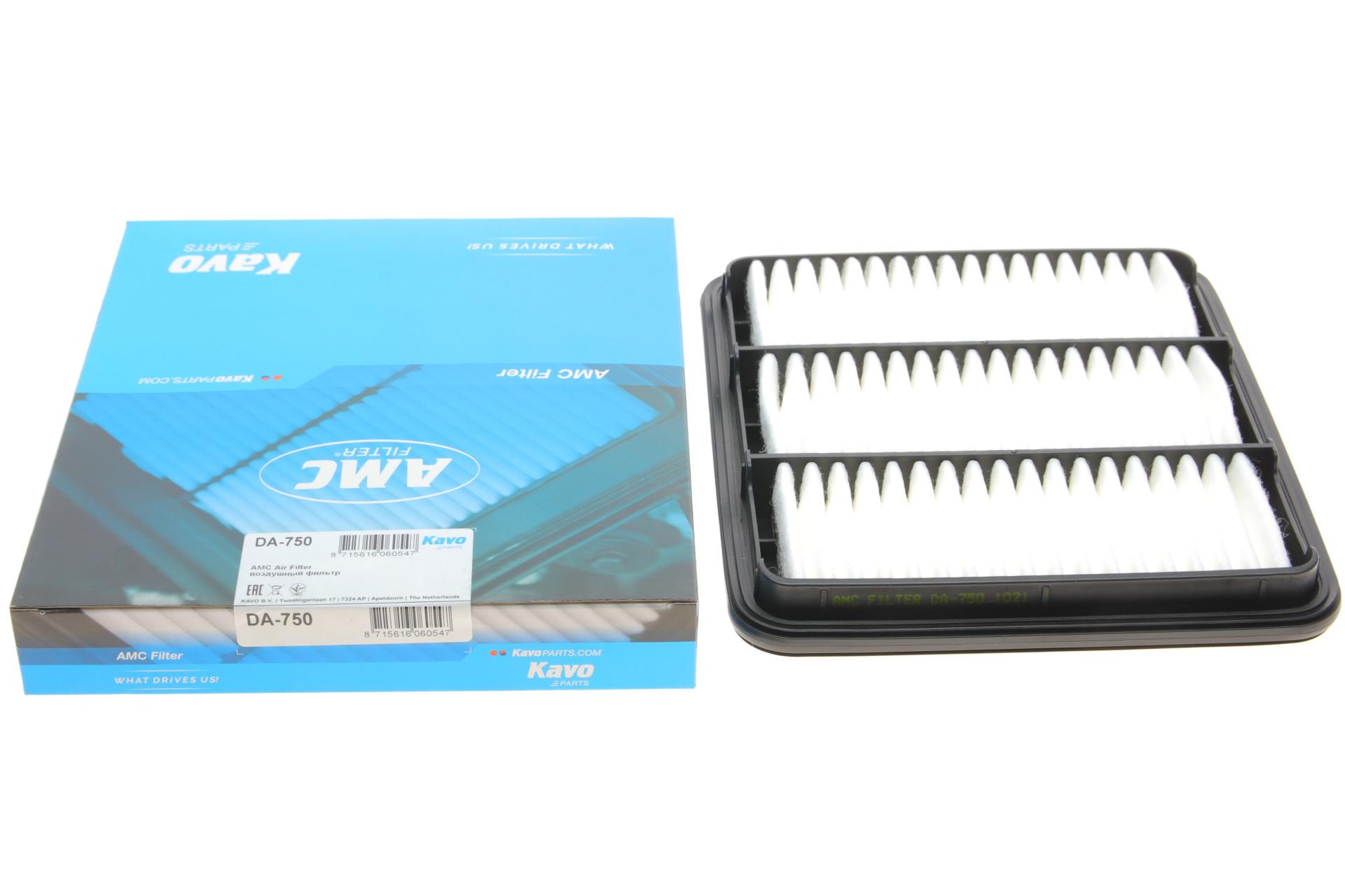 Фильтр воздушный KAVO PARTS для Daewoo Matiz 0,8/1,0 00- (DA-750)