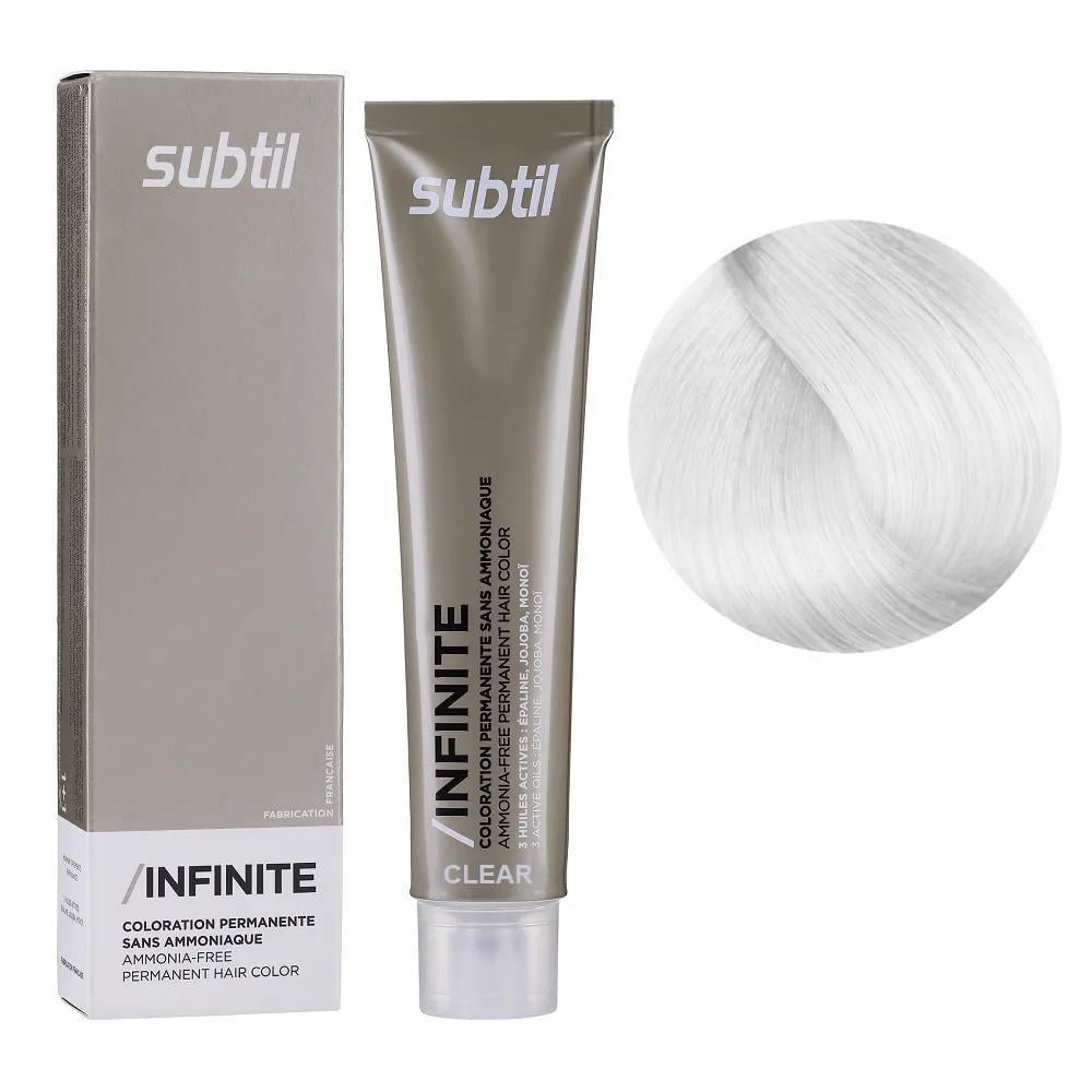 Крем-краска безаммиачная для волос Subtil Infinite Permanent Hair Color Clear 60 мл