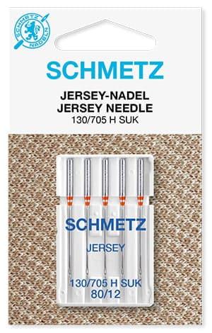 Игла Jersey №80 для трикотажа Schmetz бытовой швейной машинки