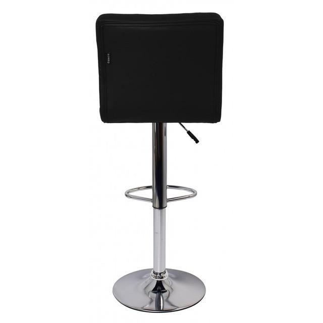 Барный стул со спинкой Bonro BC-0106 Черный (2670148617) - фото 5 Барный стул со спинкой Bonro BC-0106 Черный (2670148617) - фото 5