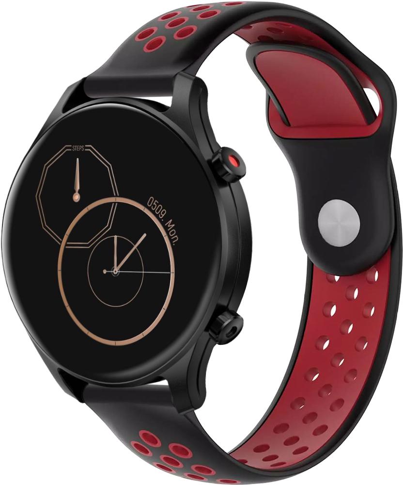 Ремешок Sport для Haylou Smart Watch Solar LS05 Black/Red (26158-44)