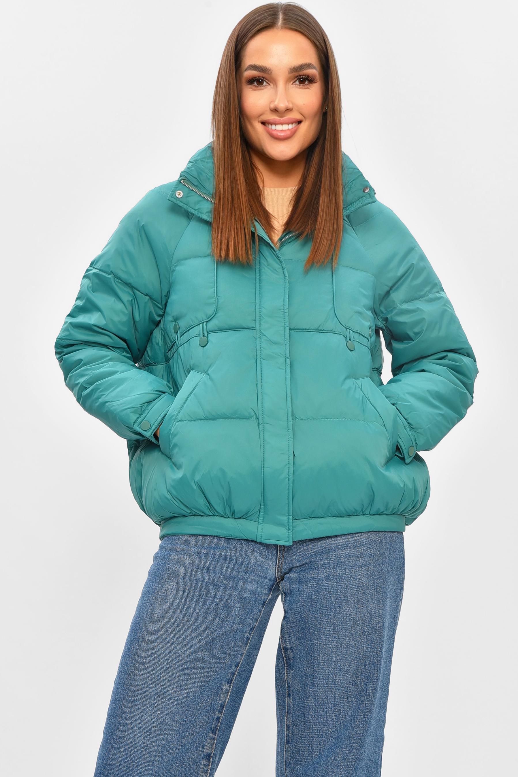 Куртка жіноча демісезонна S Зелений (205799)