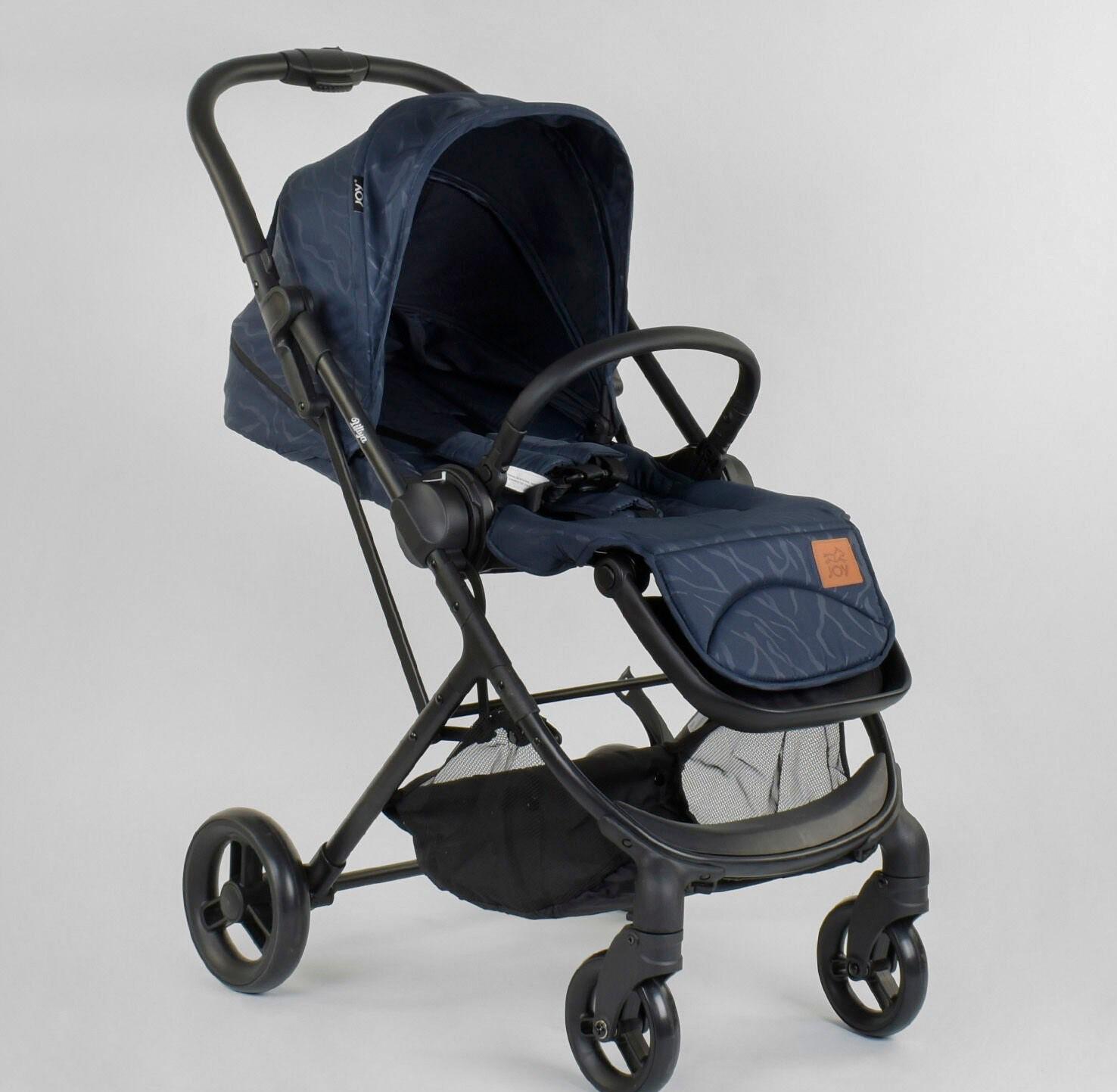 Коляска прогулянкова Joy Liliya 66916 зі сталевою рамою/футкавером/підсклянником (23874741) - фото 3 Коляска прогулянкова Joy Liliya 66916 зі сталевою рамою/футкавером/підсклянником (23874741) - фото 3