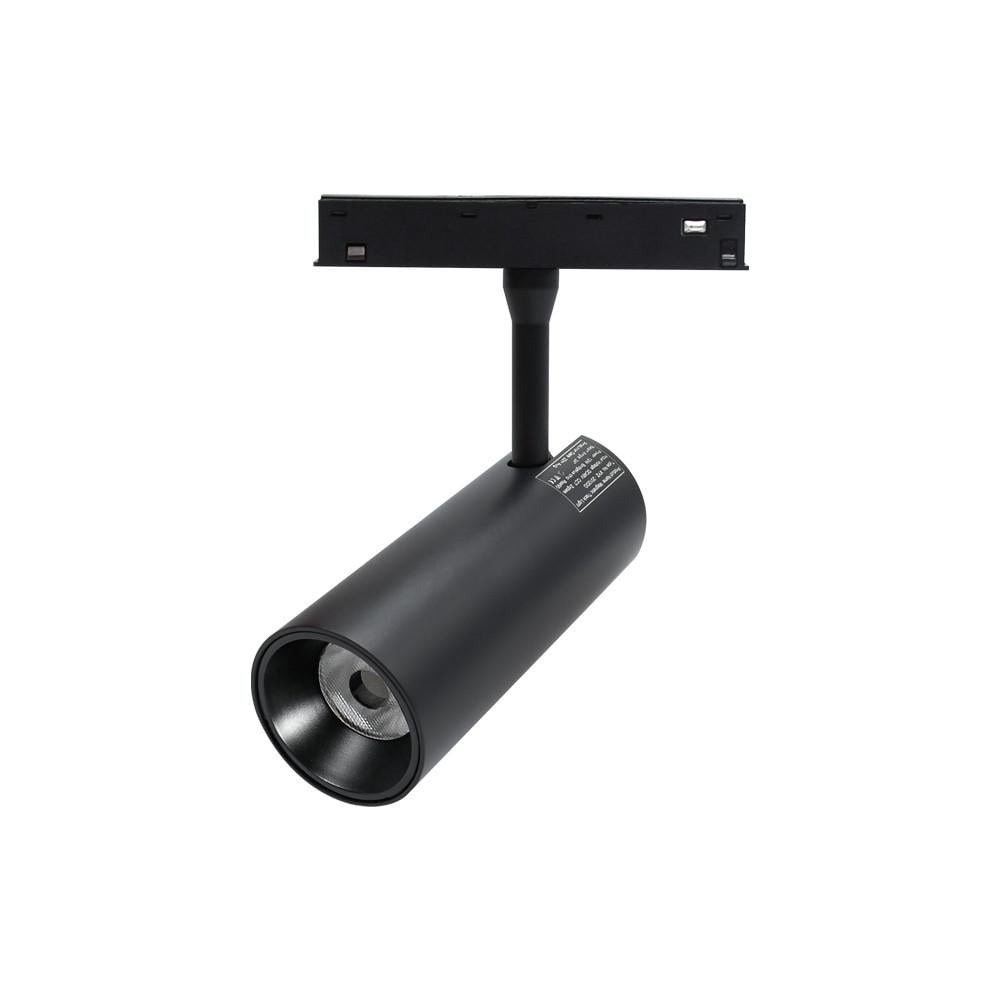 Світильник трековий магнітний OL57 12W 4000K Чорний (29477453) Світильник трековий магнітний OL57 12W 4000K Чорний (29477453)