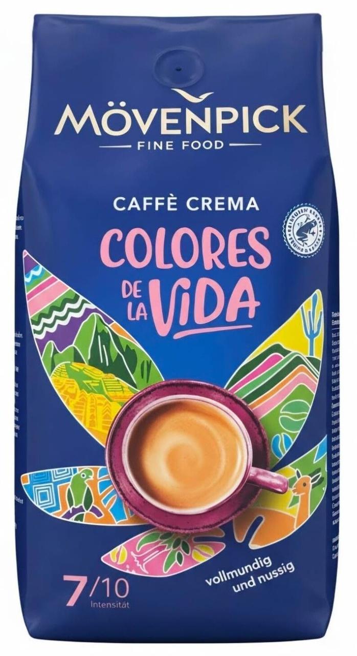 Кофе зерновой Movenpick Cafee Crema Colores de la Vida 1 кг