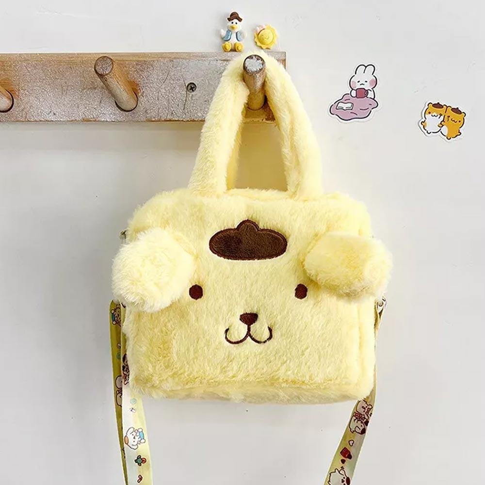 Сумочка детская плюшевая Собачка Желтый (NR0223_7) - фото 3