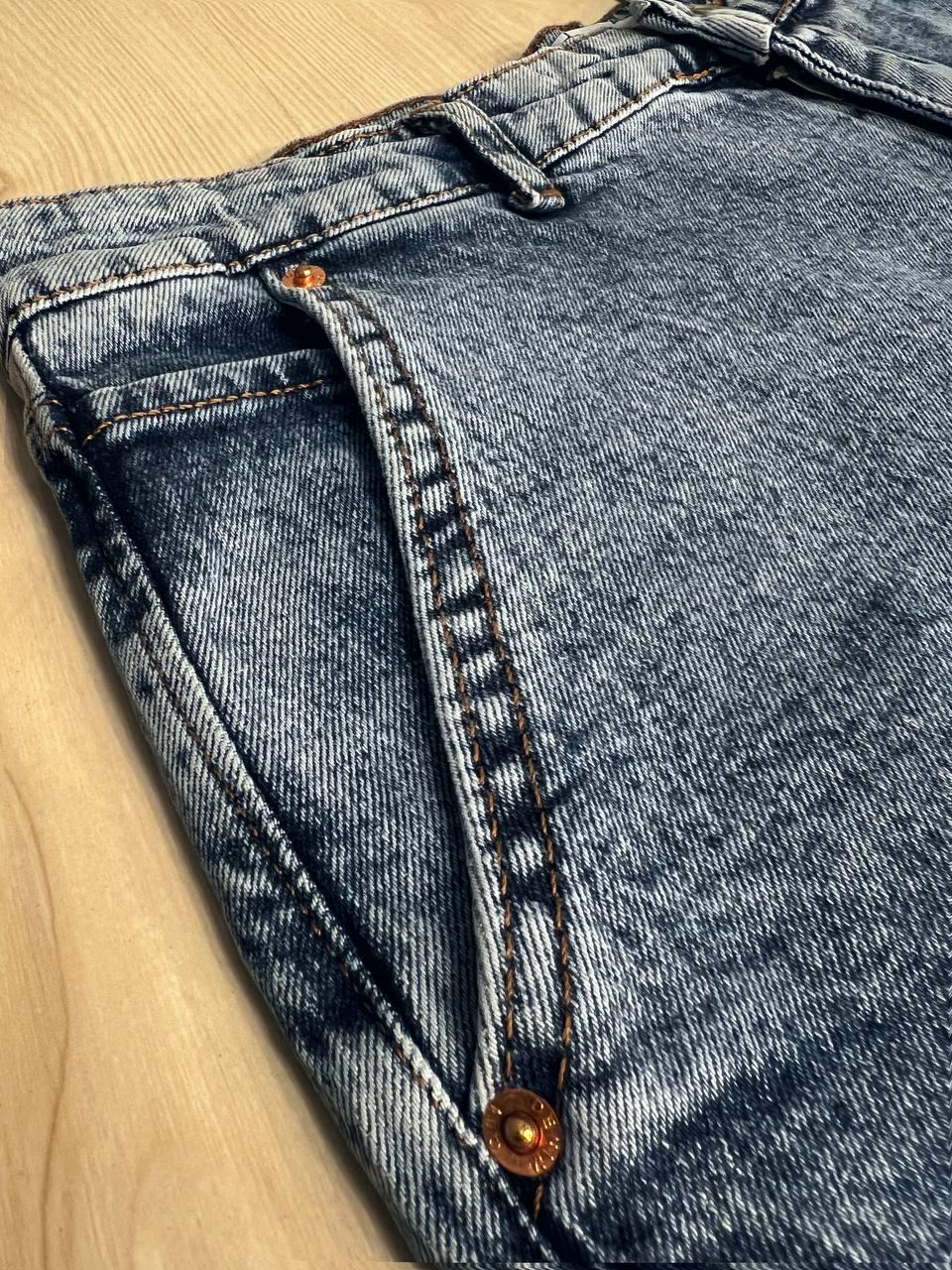 Шорты женские джинсовые Its Basic 544-30 бермуды стрейч рваные снизу р. 31 Синий (2197) - фото 5