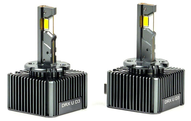Автолампи DriveX LED D3 DLX Ultra 55W 6000K CAN 2 шт. - фото 2 Автолампи DriveX LED D3 DLX Ultra 55W 6000K CAN 2 шт. - фото 2
