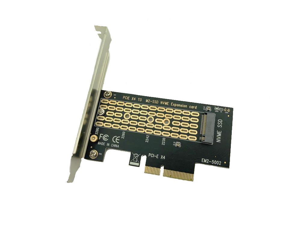 Плата расширения PCIe X4 в M2 SSD NVMe NGFF mSATA - фото 2