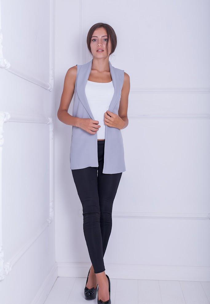 Безрукавка женская Podium Sunset 19854-GREY M Серый