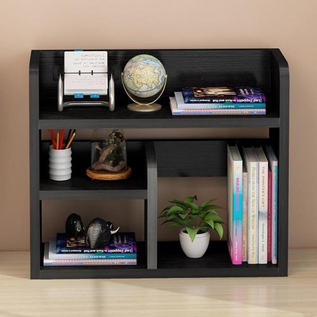 Полка книжная настольная из дерева Юнами Венге (КПА-035112)