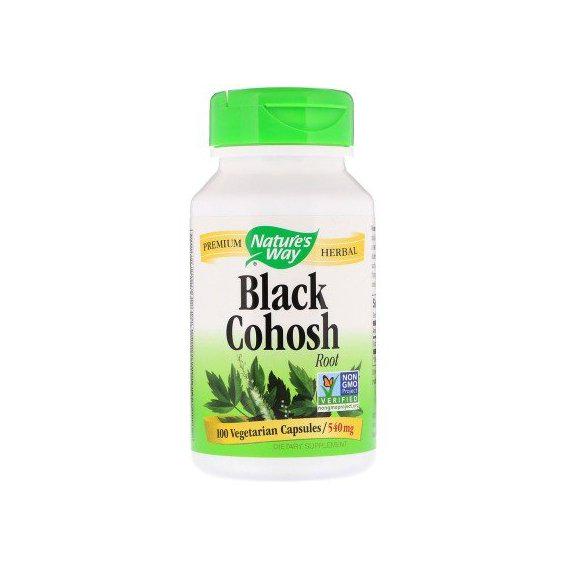 Черный корень Nature's Way Black Cohosh Root 540 мг 100 Caps